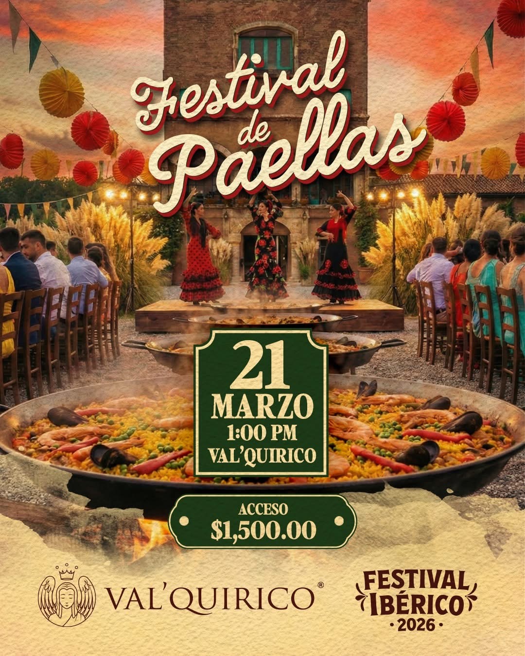 Val’Quirico anuncia el Festival de la Paella 2026 como cierre del Festival Ibérico